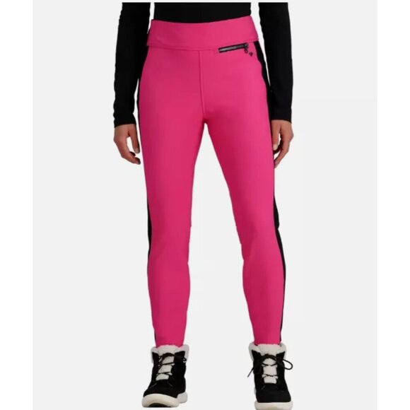Obermeyer Women's Jinks ITB Softshell Pant Stunner Pink Skiing Winter Sports NWT - Picture 2 of 12